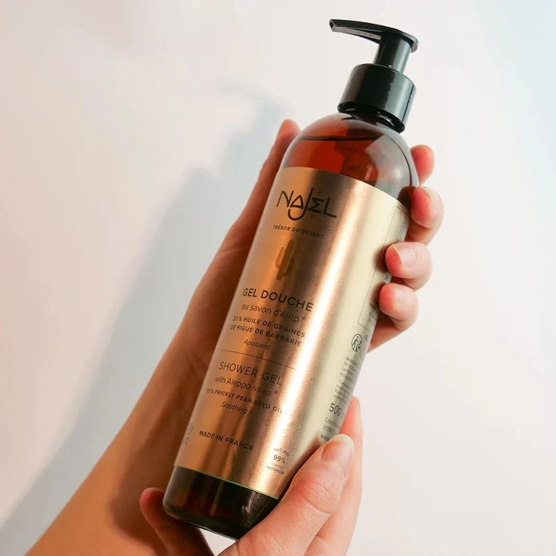 Gel Douche Huile de Figue de Barbarie - 500 ml - Najel