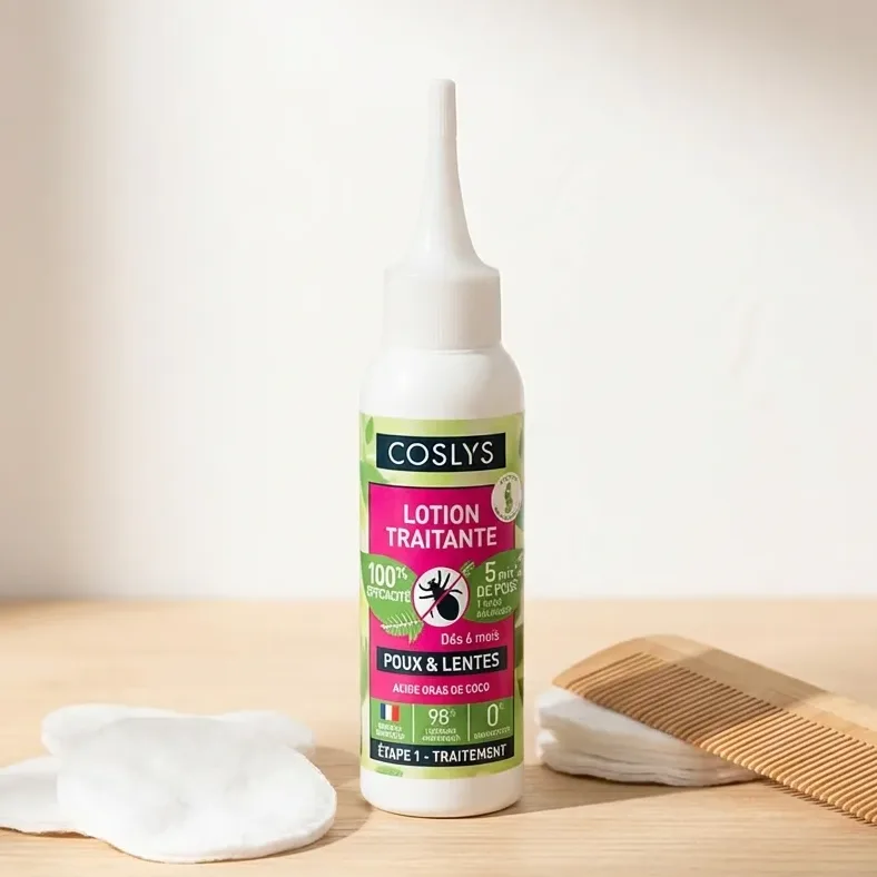 Lotion traitante poux Bio - 100 ml - Coslys