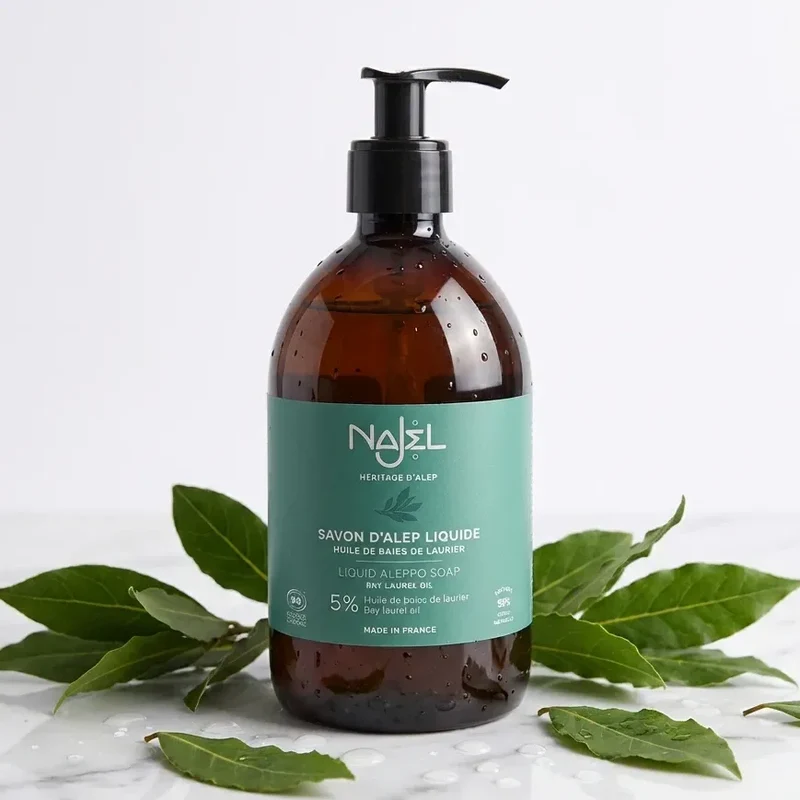 Savon d'Alep liquide 5% HBL - 500 ml - Najel