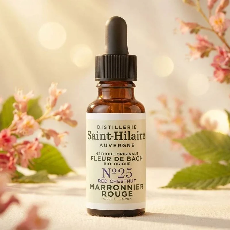 Fleur de Bach Marronnier Rouge Bio 20ml - Sérénité - Saint-Hilaire