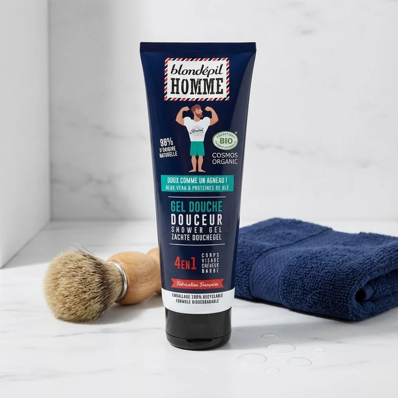 Gel douche 4 en 1 Bio - 250 ml- Blondépil