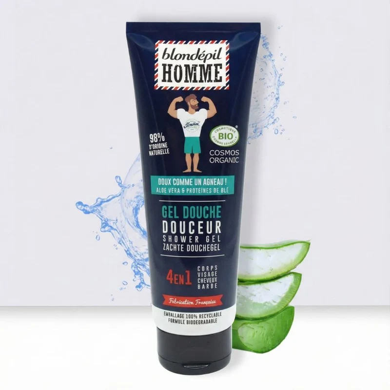 Gel douche 4 en 1 Bio - 250 ml- Blondépil