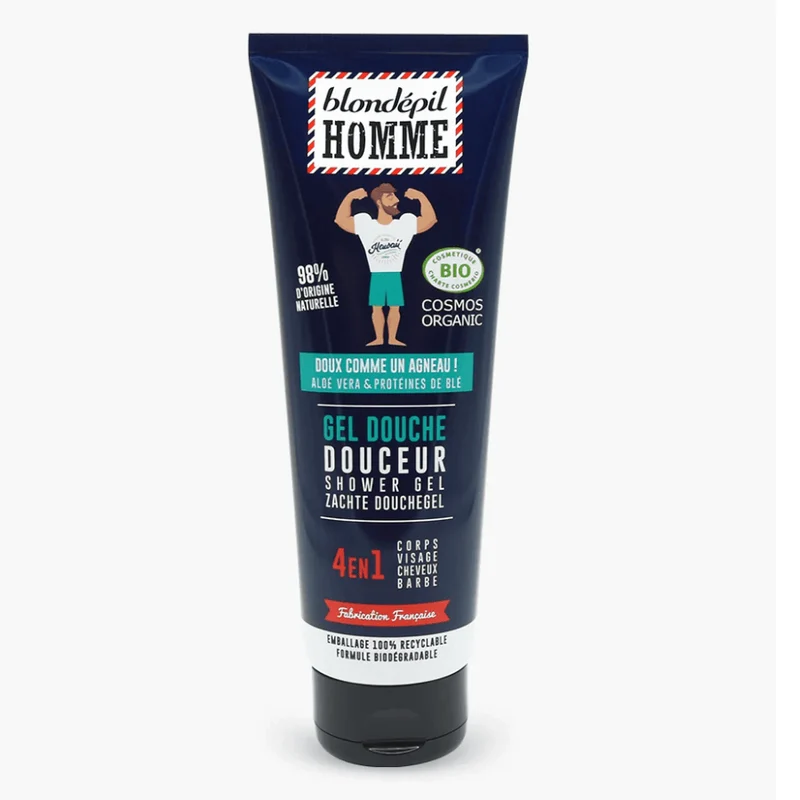 Gel douche 4 en 1 Bio - 250 ml- Blondépil
