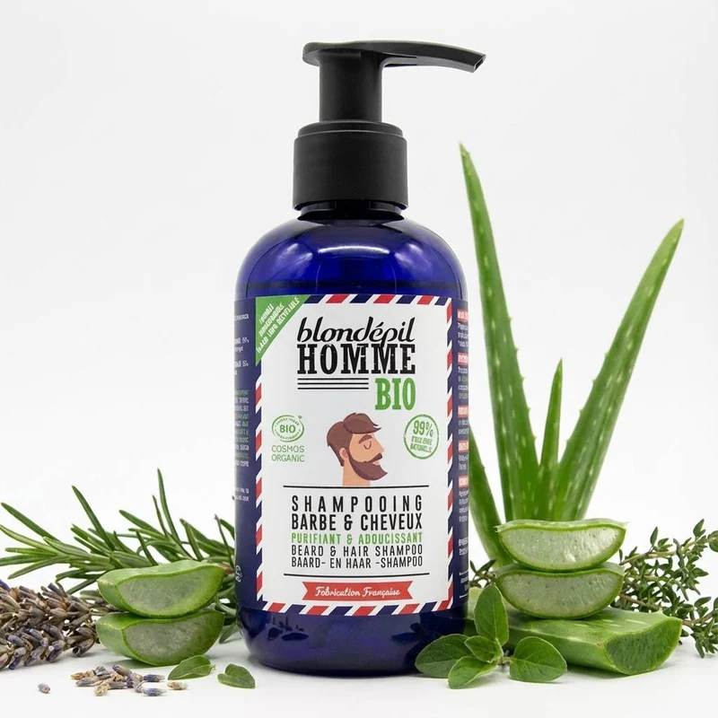 Shampoing Barbe & Cheveux - 200 ml - Blondépil