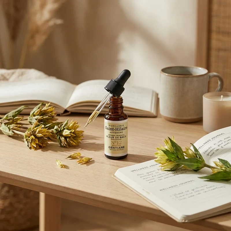 Fleur de Bach Gentiane n°12 bio - 20ml - Saint-Hilaire
