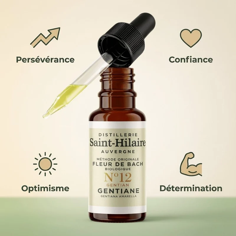 Fleur de Bach Gentiane n°12 bio - 20ml - Saint-Hilaire