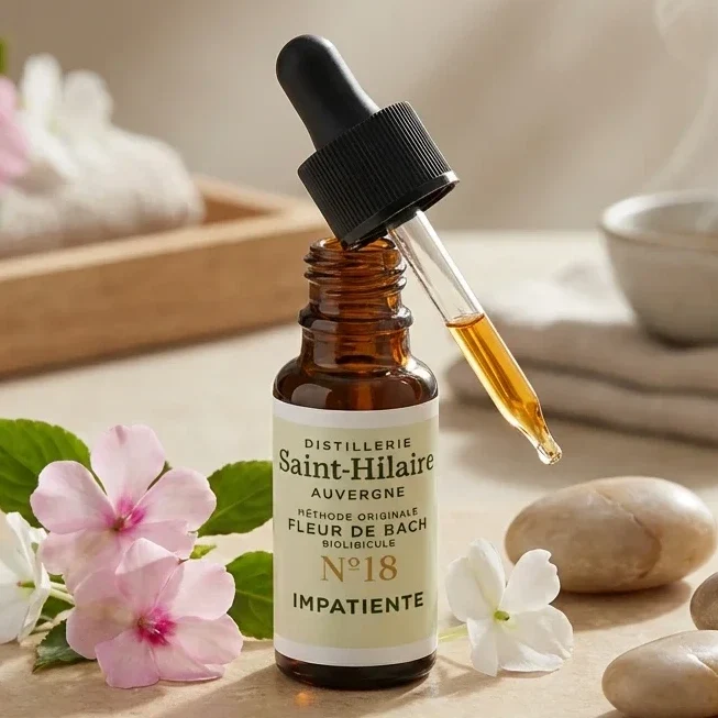 Fleur de Bach Impatiente n°18 - 20ml - Saint-Hilaire