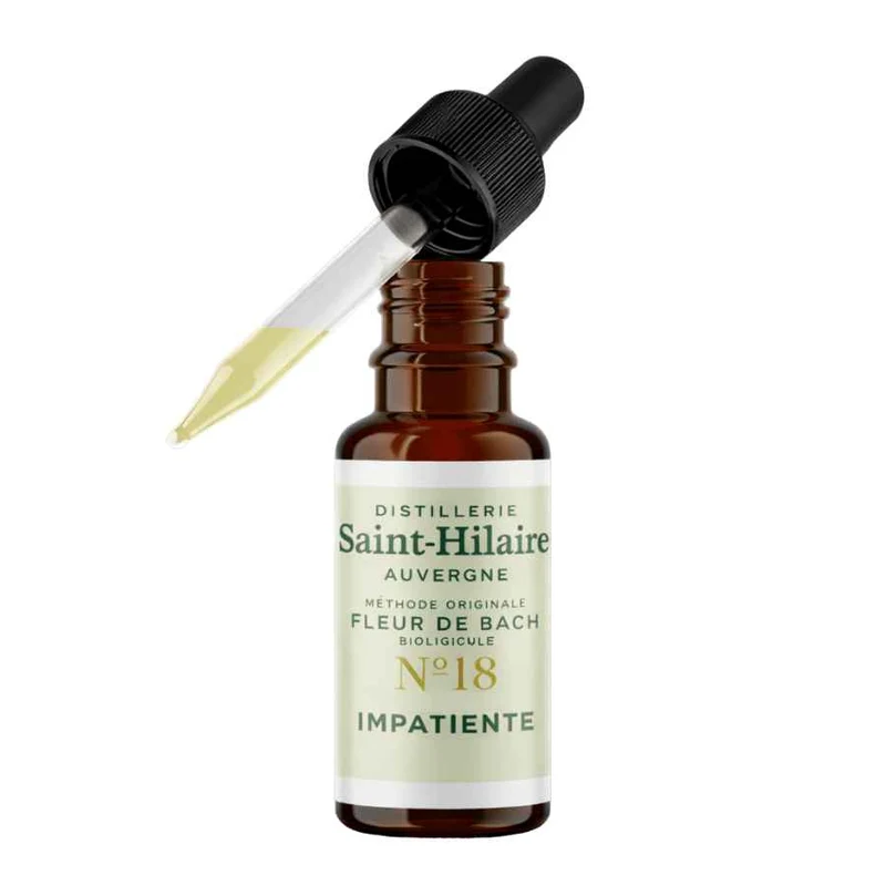 Fleur de Bach Impatiente n°18 - 20ml - Saint-Hilaire