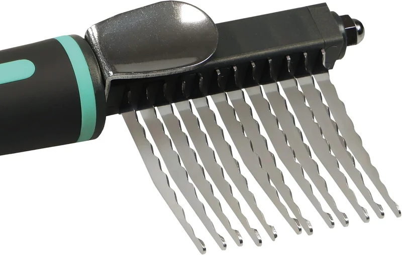 ZOLUX Peigne démêloir 12 lames sécurisées ANAH pour chien 7.7 x 6 x 19 cm
