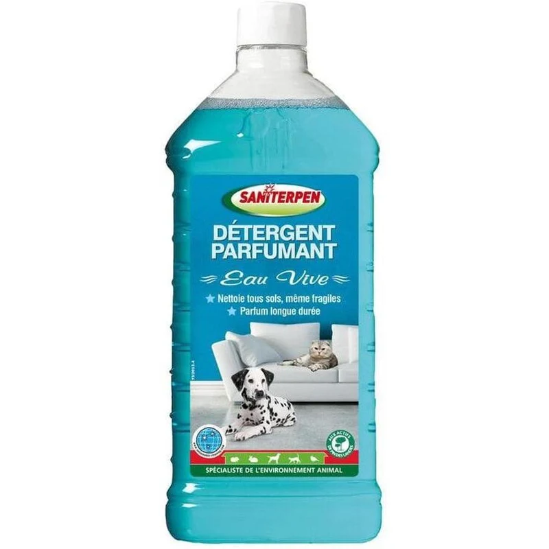 SANITERPEN Détergent Désinfectant Parfumant Eau Vive 1L