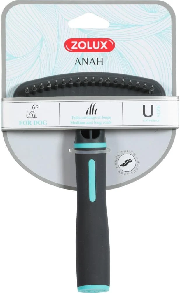 ZOLUX Etrille Rétractable ANAH 18 Dents 12x4.5x17cm
