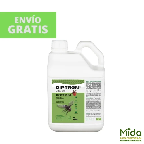 Insecticide Diptrón T pour insectes rampants et volants QUIMUNSA