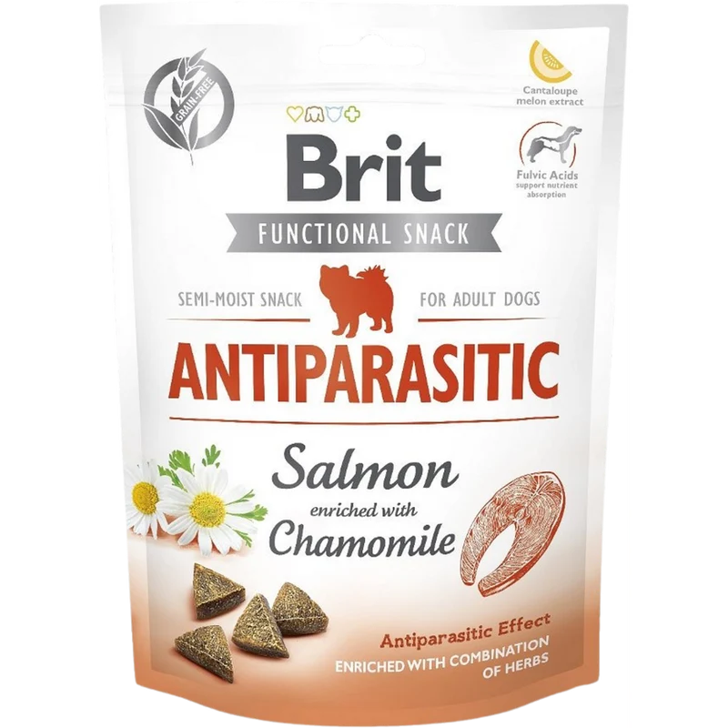 BRIT Care Dog Functional Snack Antiparasitic Saumon 150g