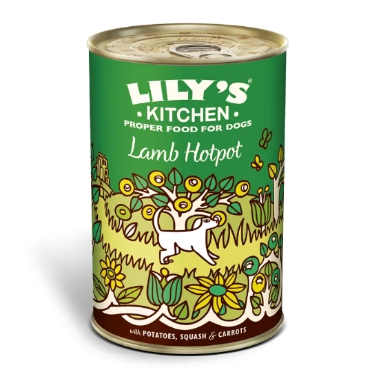 LILY'S KITCHEN Adulte Terrine Lamb Hotpot Agneau et Légumes 400g