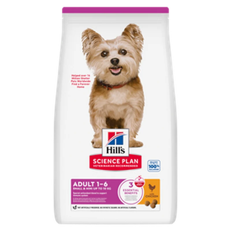 HILLS Science Plan Perfect Weight & Active Mobility Chien Adulte Small & Mini Poulet 1.5kg