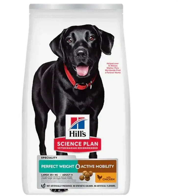 HILLS Science Plan Perfect Weight & Active Mobility Large Breed Poulet 12kg
