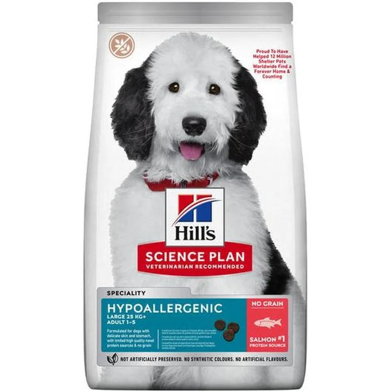HILLS Science Plan Chien Adult Hypoallergenic Large Breed Saumon 12kg