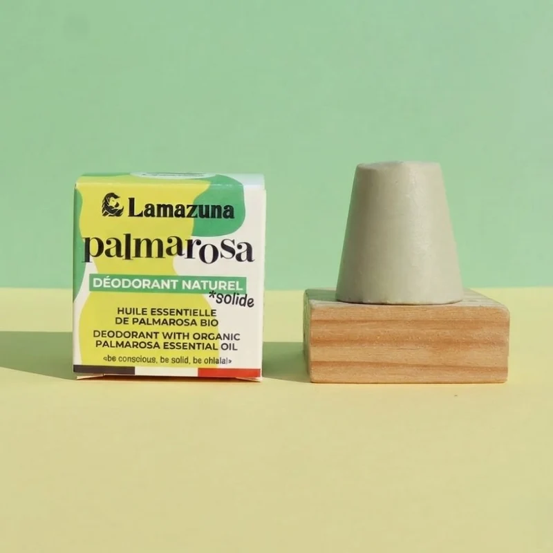 Déodorant Solide - Palmarosa - Lamazuna