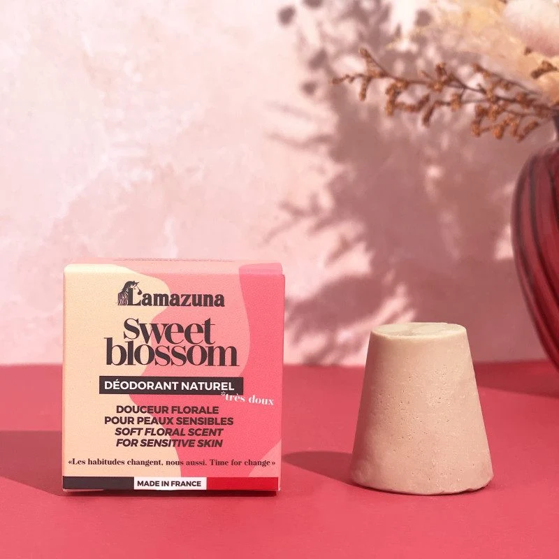 Déodorant Solide Sweet Blossom - Peaux sensibles - Lamazuna