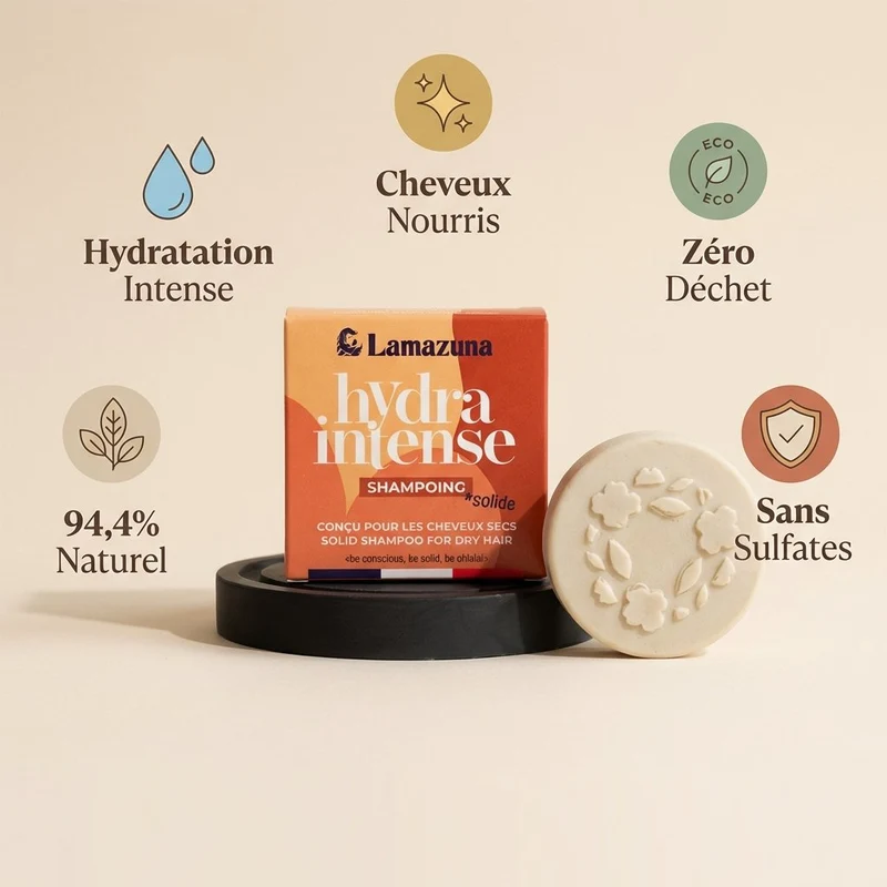 Shampoing Hydra Intense - Cheveux secs - Lamazuna