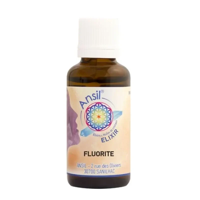 Fluorite Elixir de cristal - 30 ml - Ansil