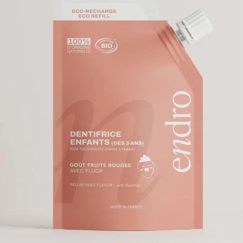 Recharge dentifrice fruits rouges - 350g - Endro