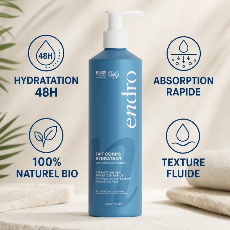 Lait corps hydratant - 400ml - Endro