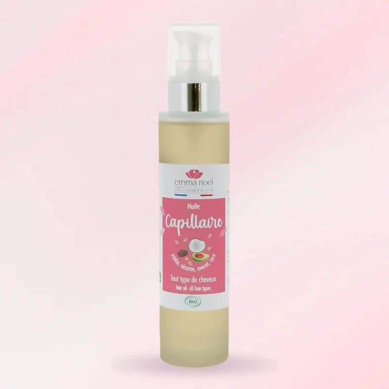 Huile capillaire bio - 100 mL - Emma Noël