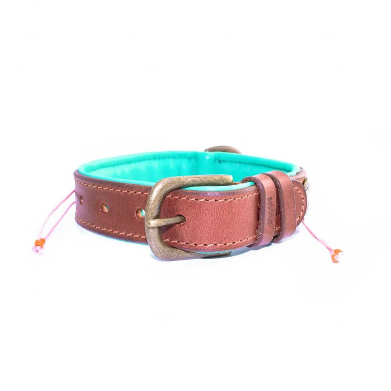 Collier en cuir et perles Sweet Mae Dwam