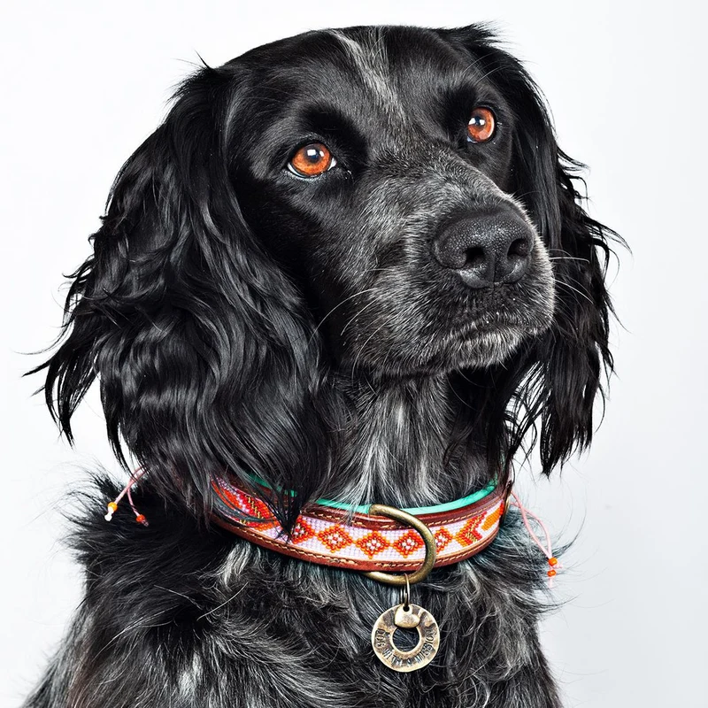 Collier en cuir et perles Sweet Mae Dwam