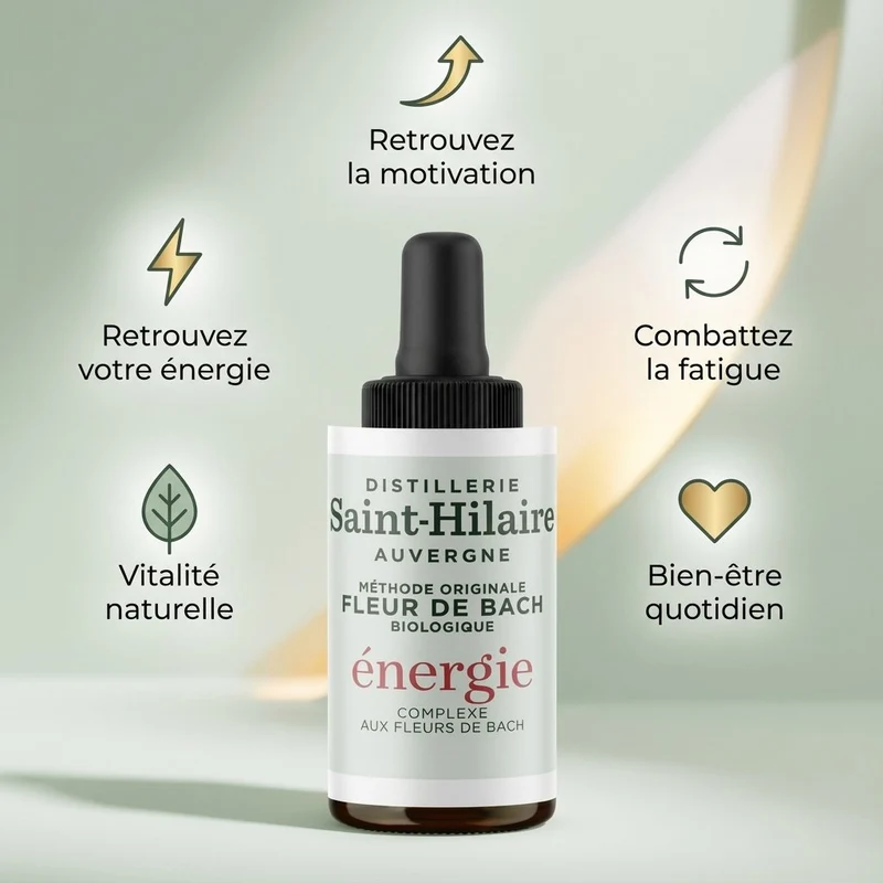 Fleur de Bach Énergie Bio - 20ml - Saint-Hilaire