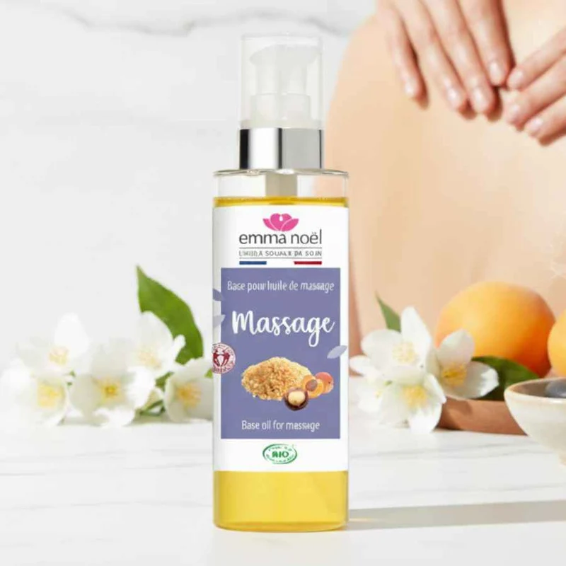 Huile de Massage Bio - 200 mL - Emma Noël