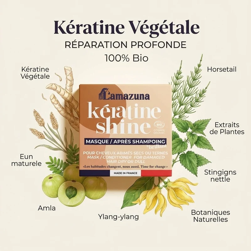 Masque Kératine Repair - 75g - Lamazuna