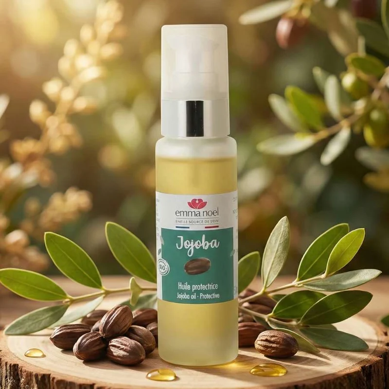 Huile vierge de Jojoba Bio - 50ml - Emma Noël