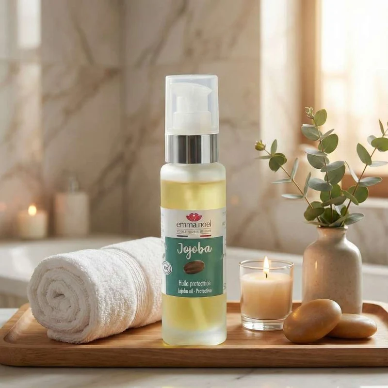 Huile vierge de Jojoba Bio - 50ml - Emma Noël