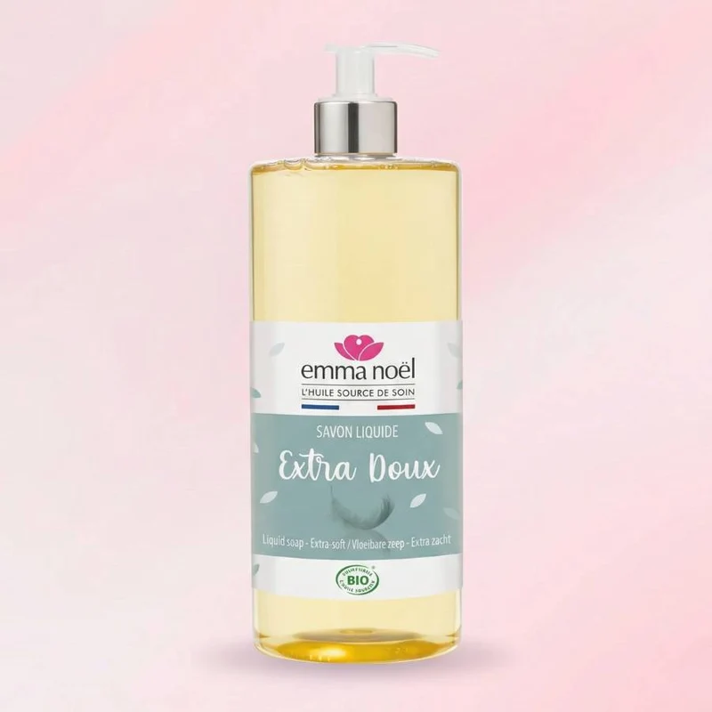 Savon liquide Hypoallergénique bio - 1L - Emma Noël