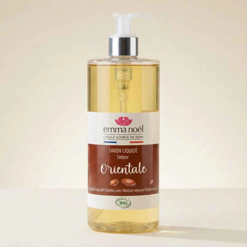 Savon liquide huile d'argan bio - 1L - Emma Noël