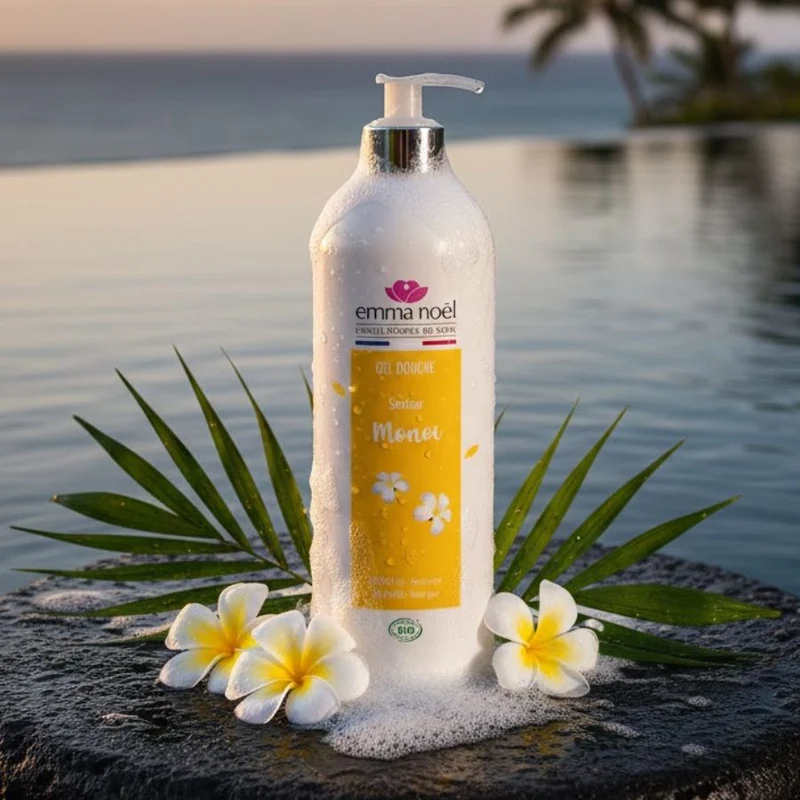 Gel Douche Monoï Bio - 1L - Emma Noël