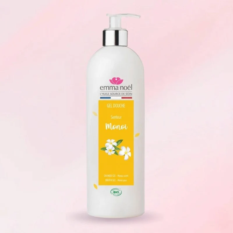 Gel Douche Monoï Bio - 1L - Emma Noël