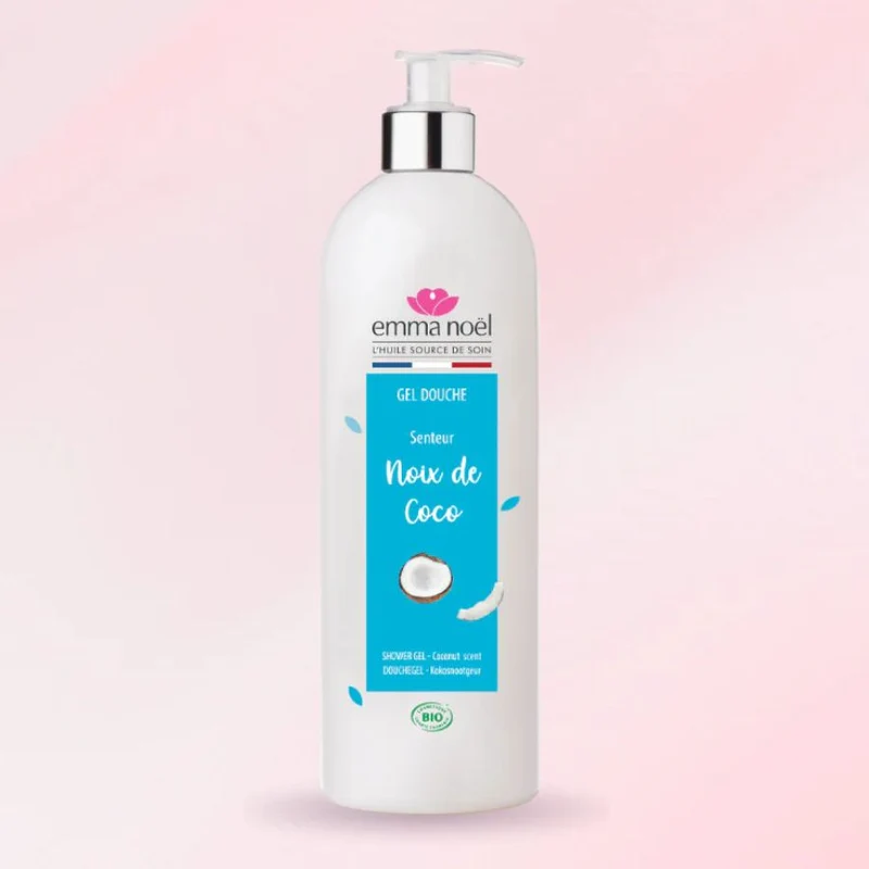 Gel Douche Coco Bio - 1 L - Emma Noël