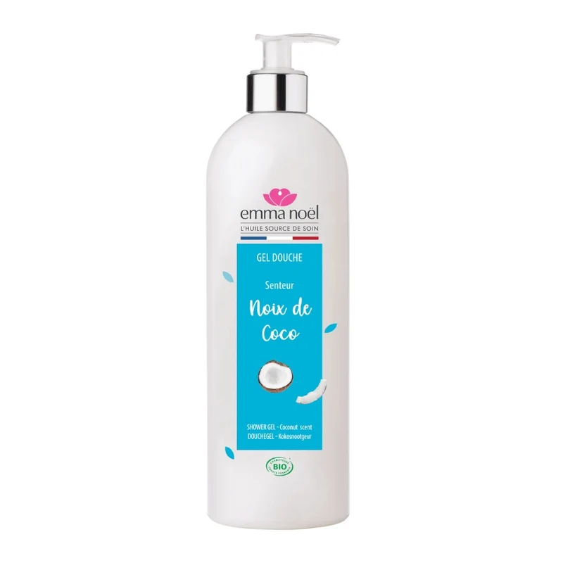 Gel Douche Coco Bio - 1 L - Emma Noël