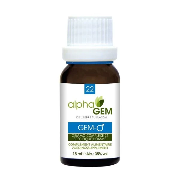 Gem-Homme 22 Bio - 15 Ml - Alphagem