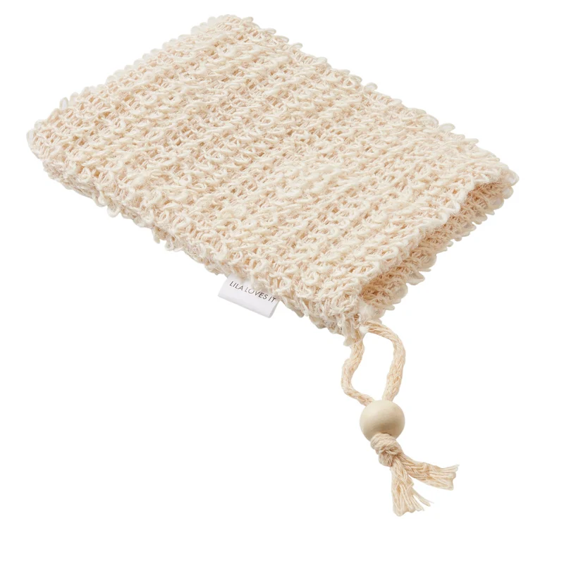 Sac à savon en sisal