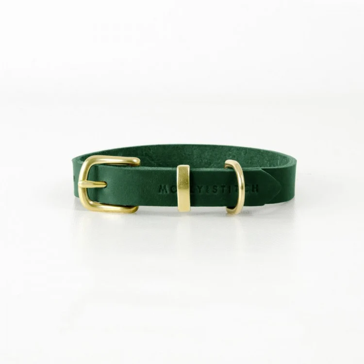 Collier pour chien en cuir souple The Classic