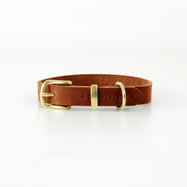 Collier pour chien en cuir souple The Classic
