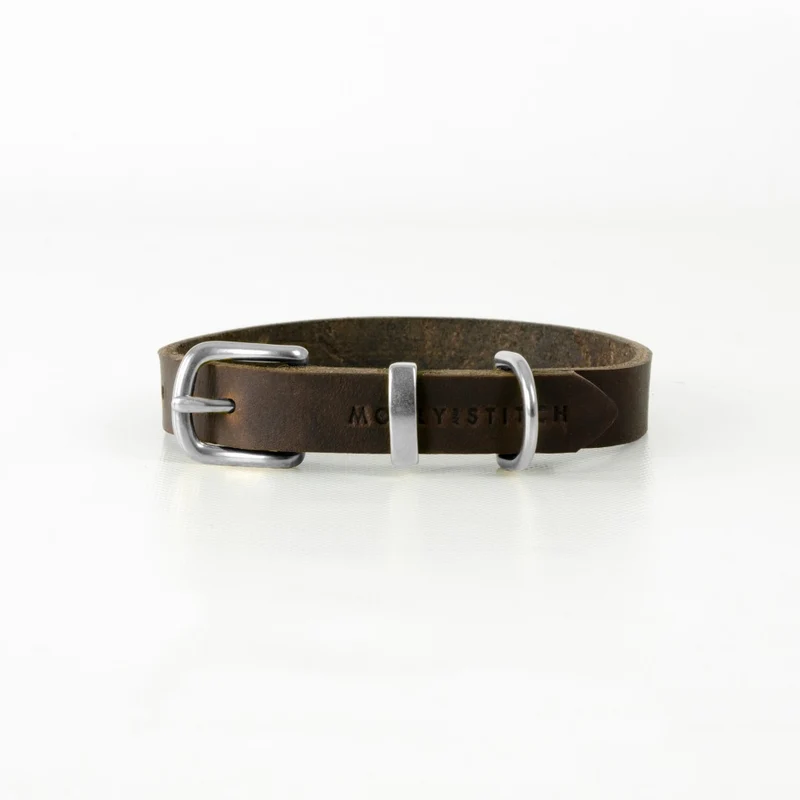Collier pour chien en cuir souple The Classic