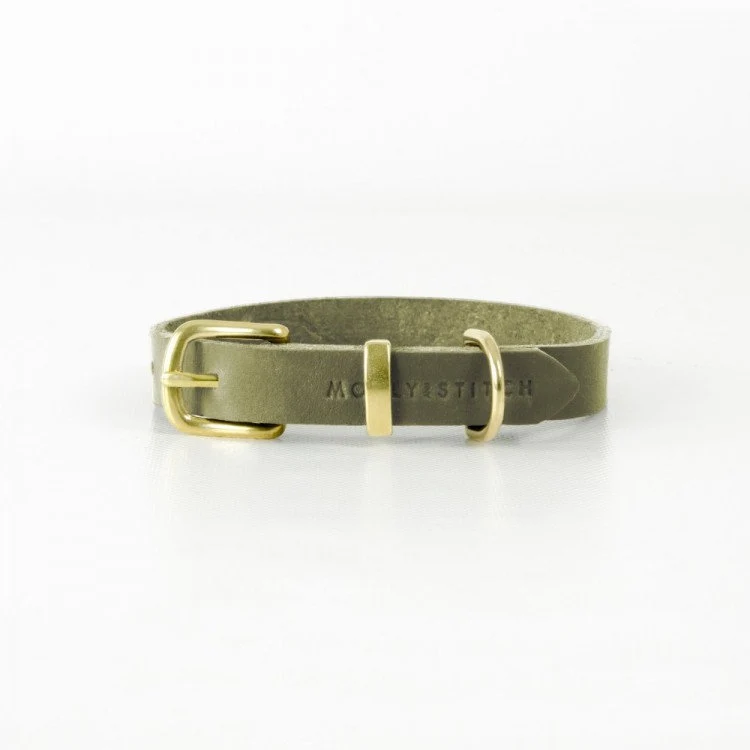 Collier pour chien en cuir souple The Classic