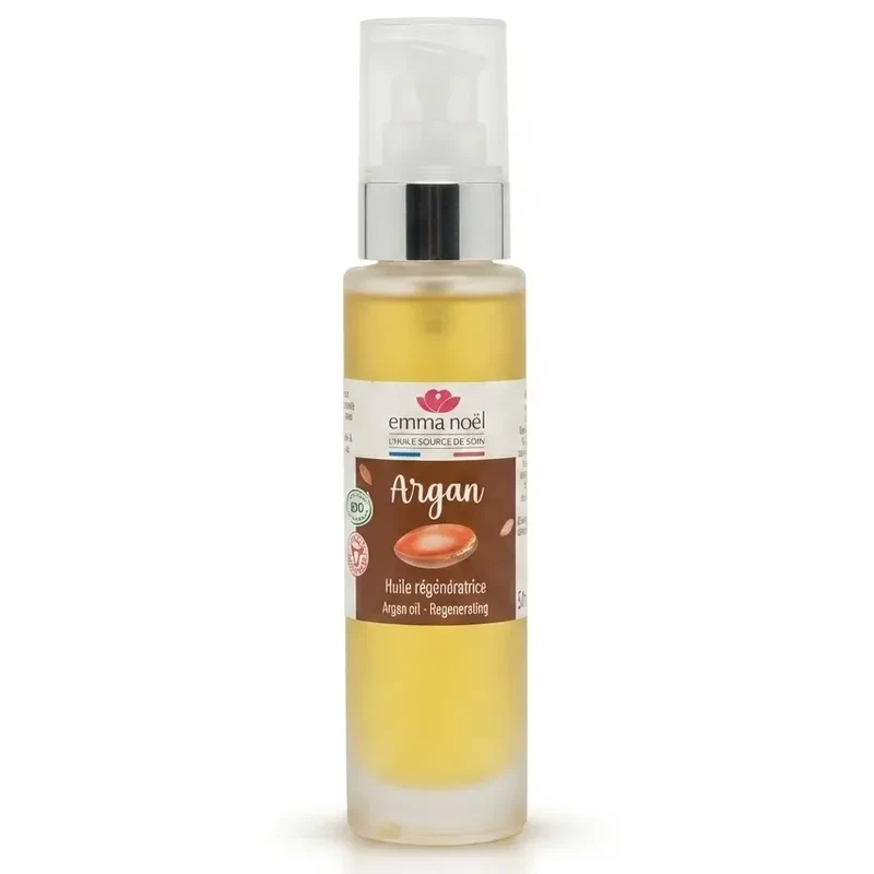 Huile Vierge d'Argan bio - 50 mL - Emma Noël