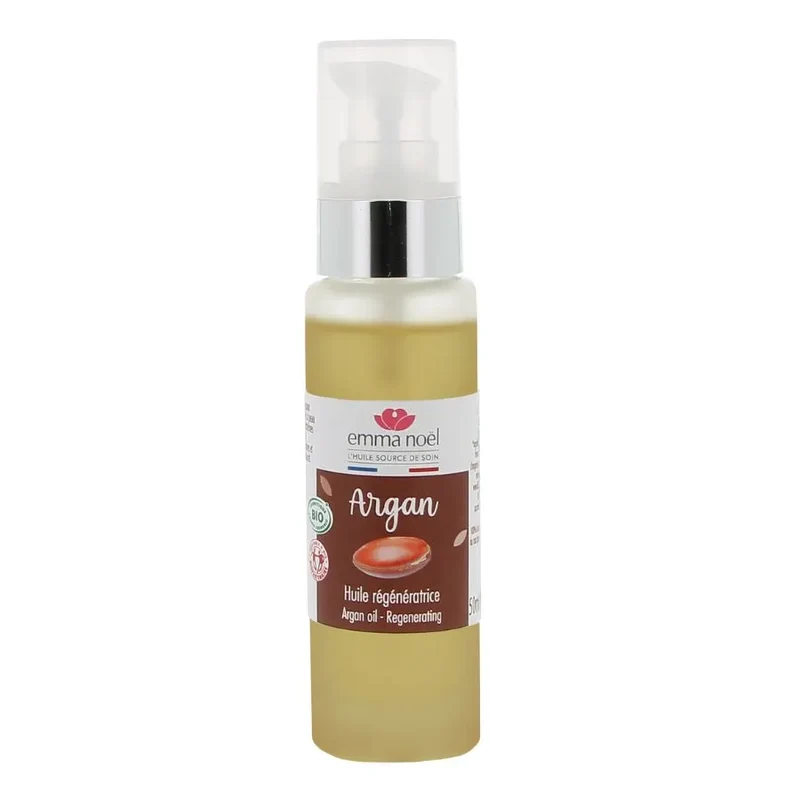 Huile Vierge d'Argan bio - 50 mL - Emma Noël