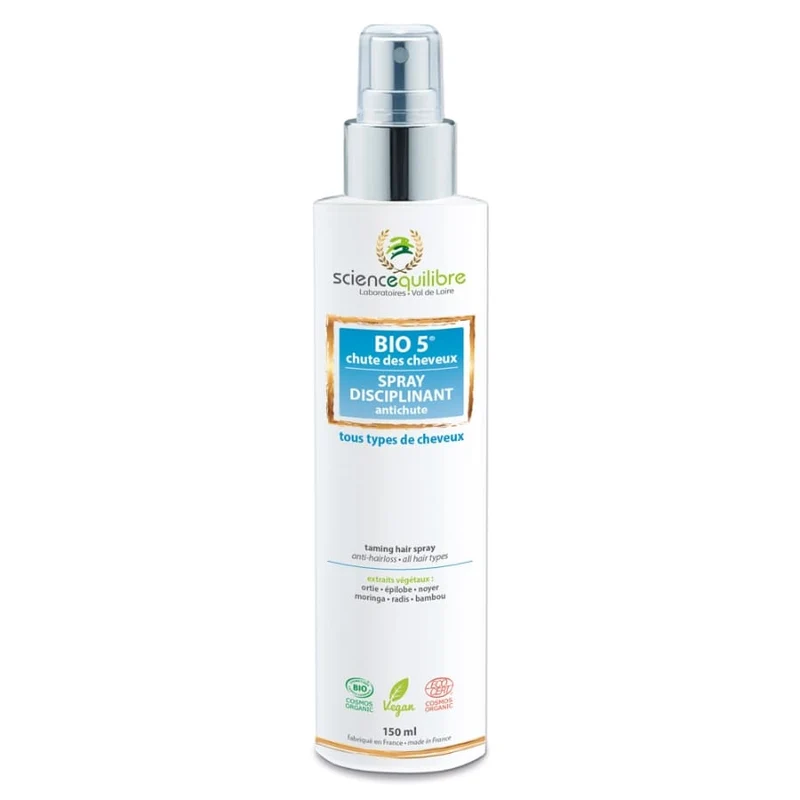 Spray Anti-Chute Cheveux Bio – 150 ml – Science & Équilibre